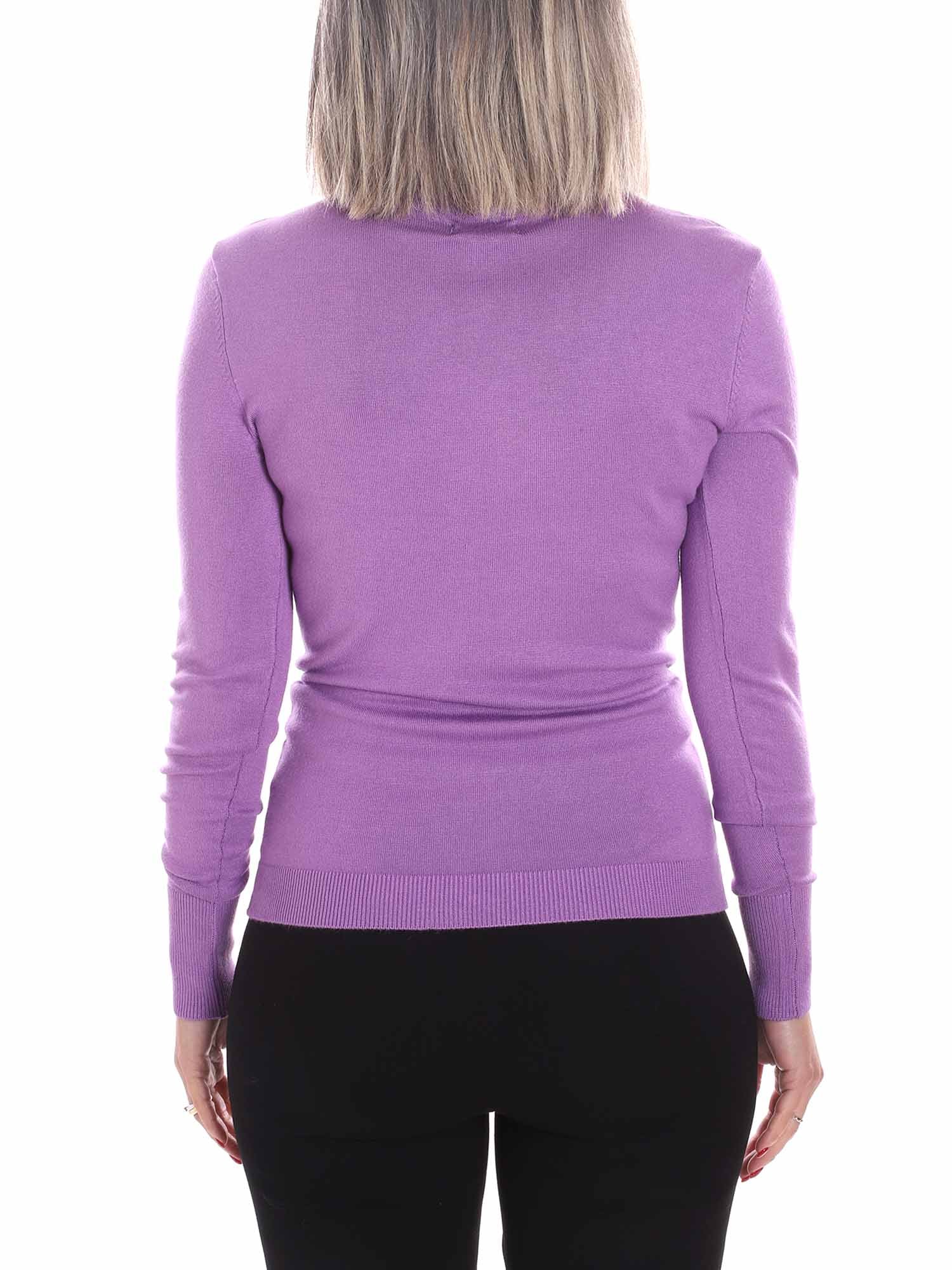 Maglie a collo alto Viola Fracomina