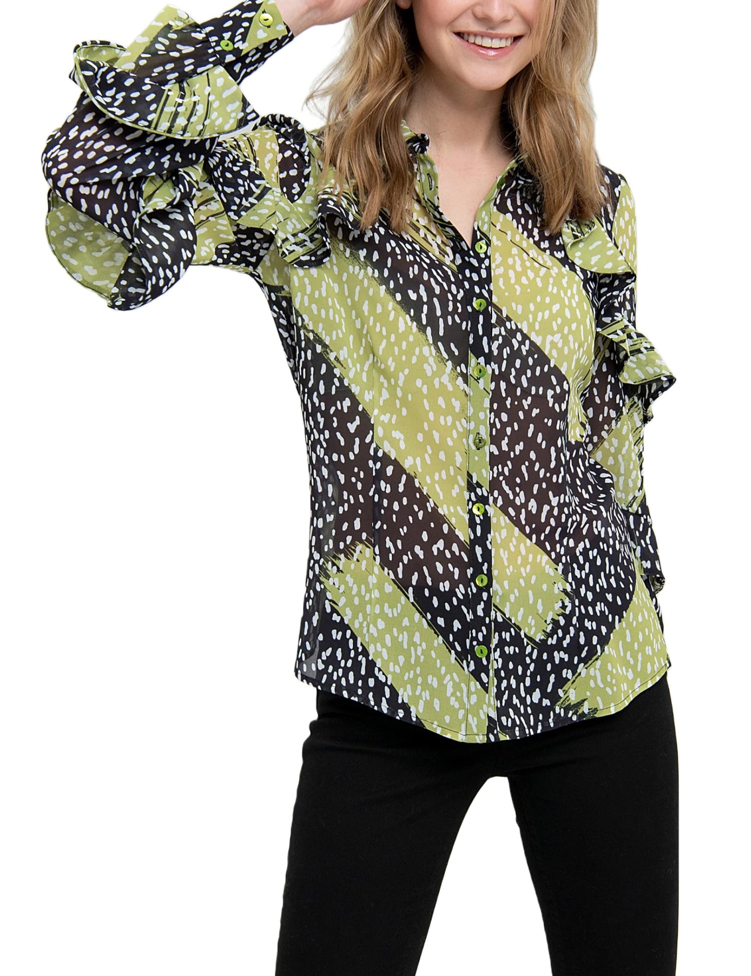 Camicie Nero Fracomina