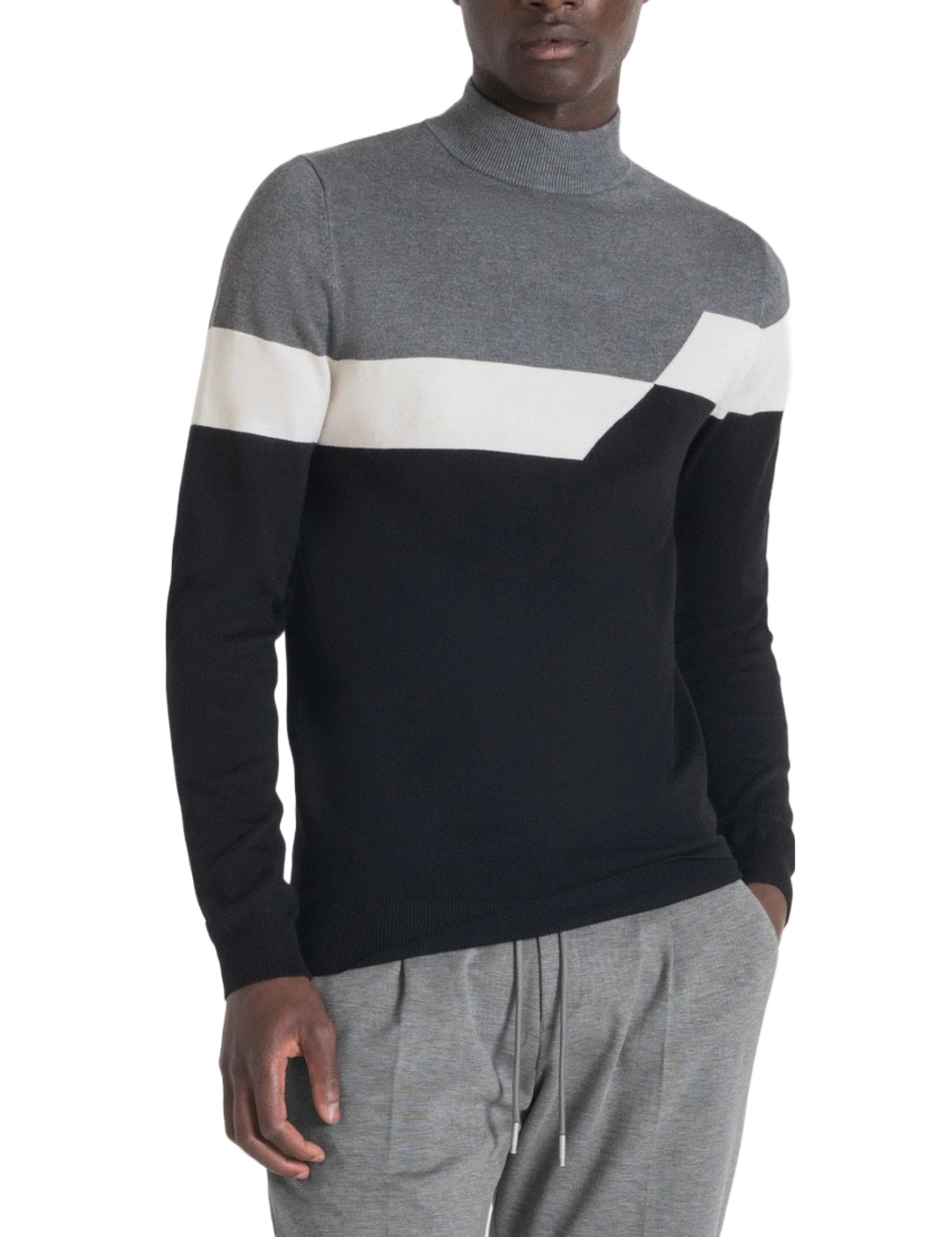 Maglie a collo alto Grigio Antony Morato