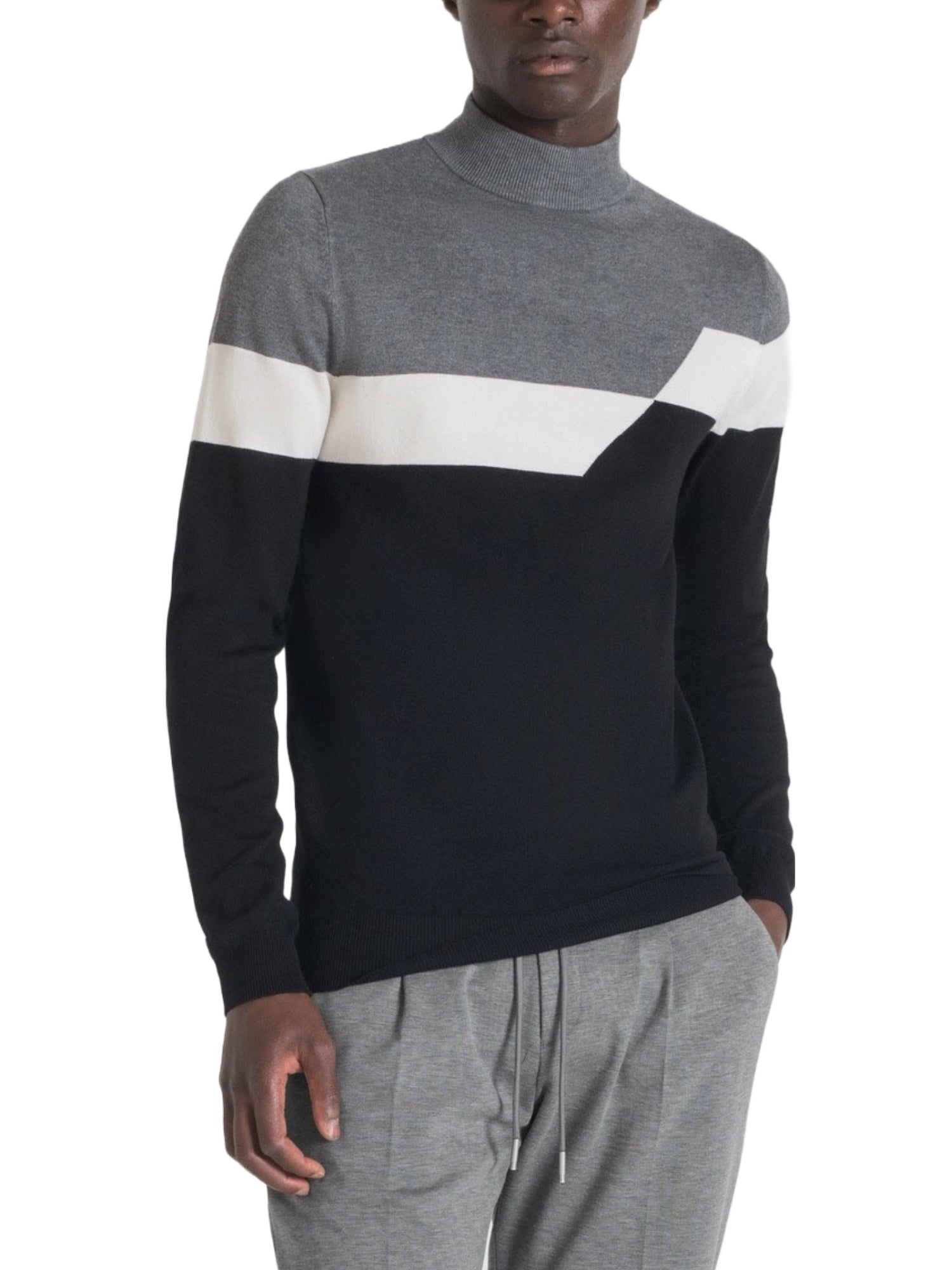 Maglie a collo alto Grigio Antony Morato