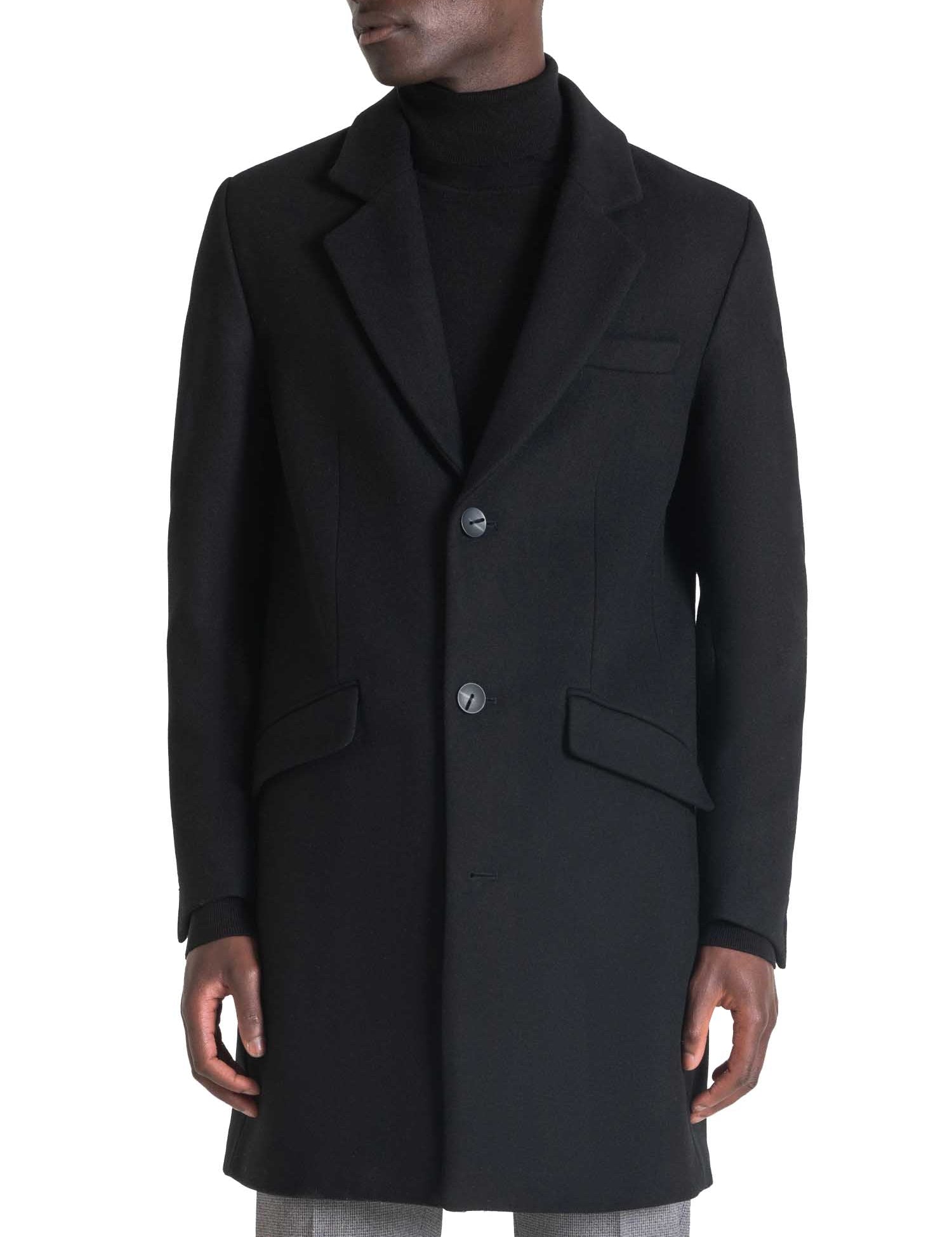 Cappotti Nero Antony Morato