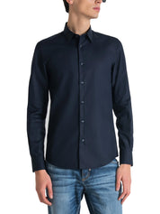 Camicie Blu Notte Antony Morato