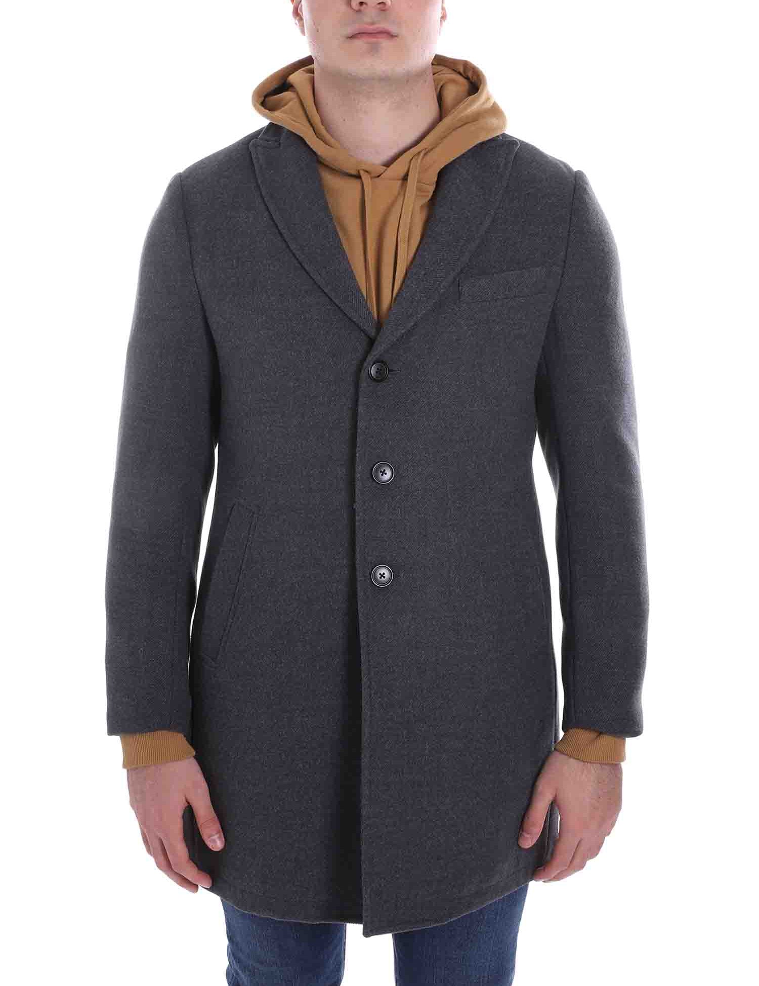 Cappotti Grigio Sseinse