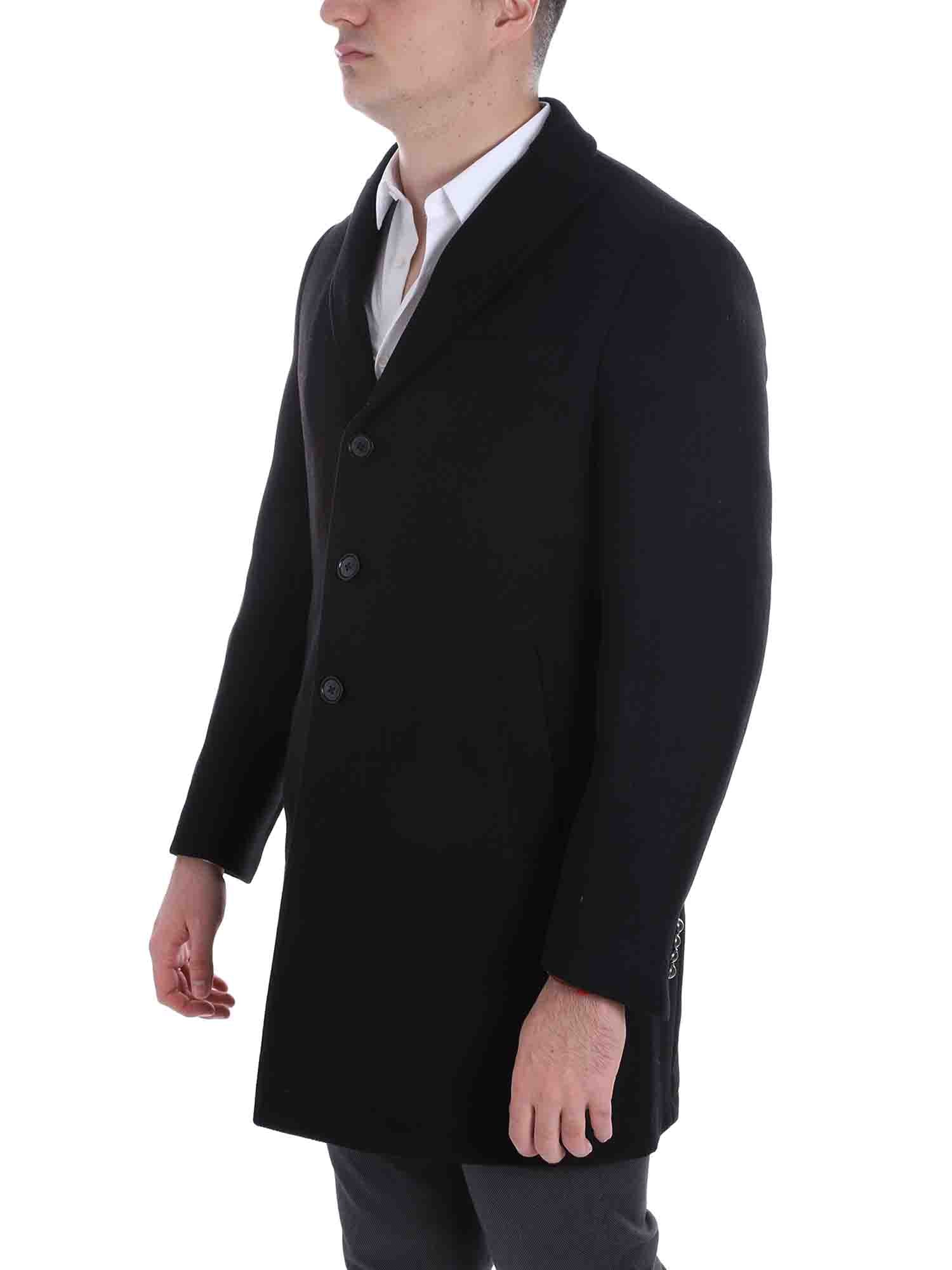 Cappotti Nero Sseinse