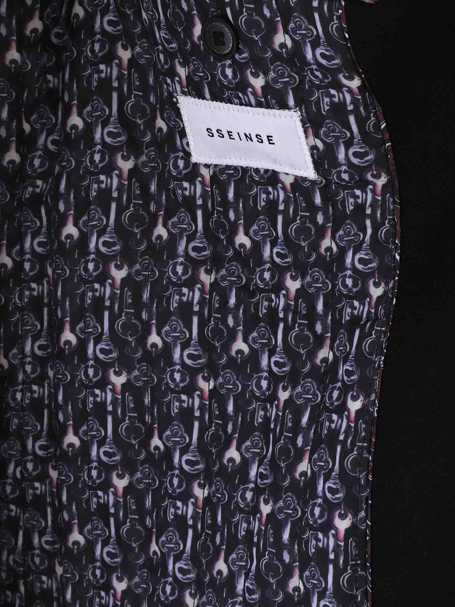 Cappotti Nero Sseinse