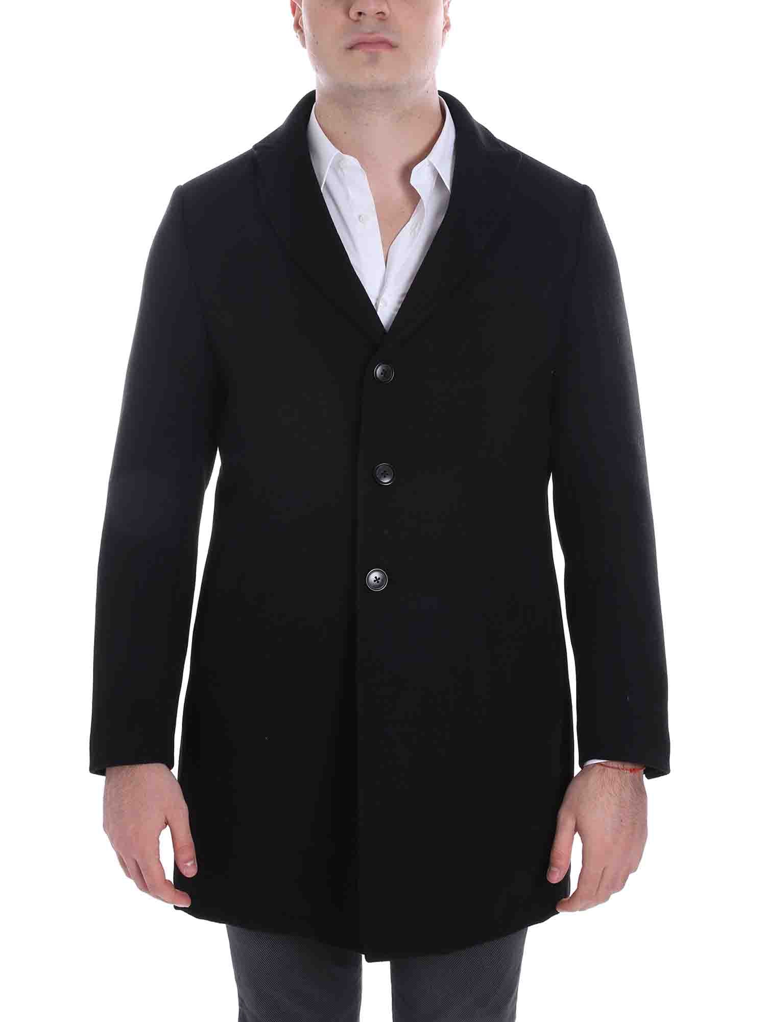 Cappotti Nero Sseinse