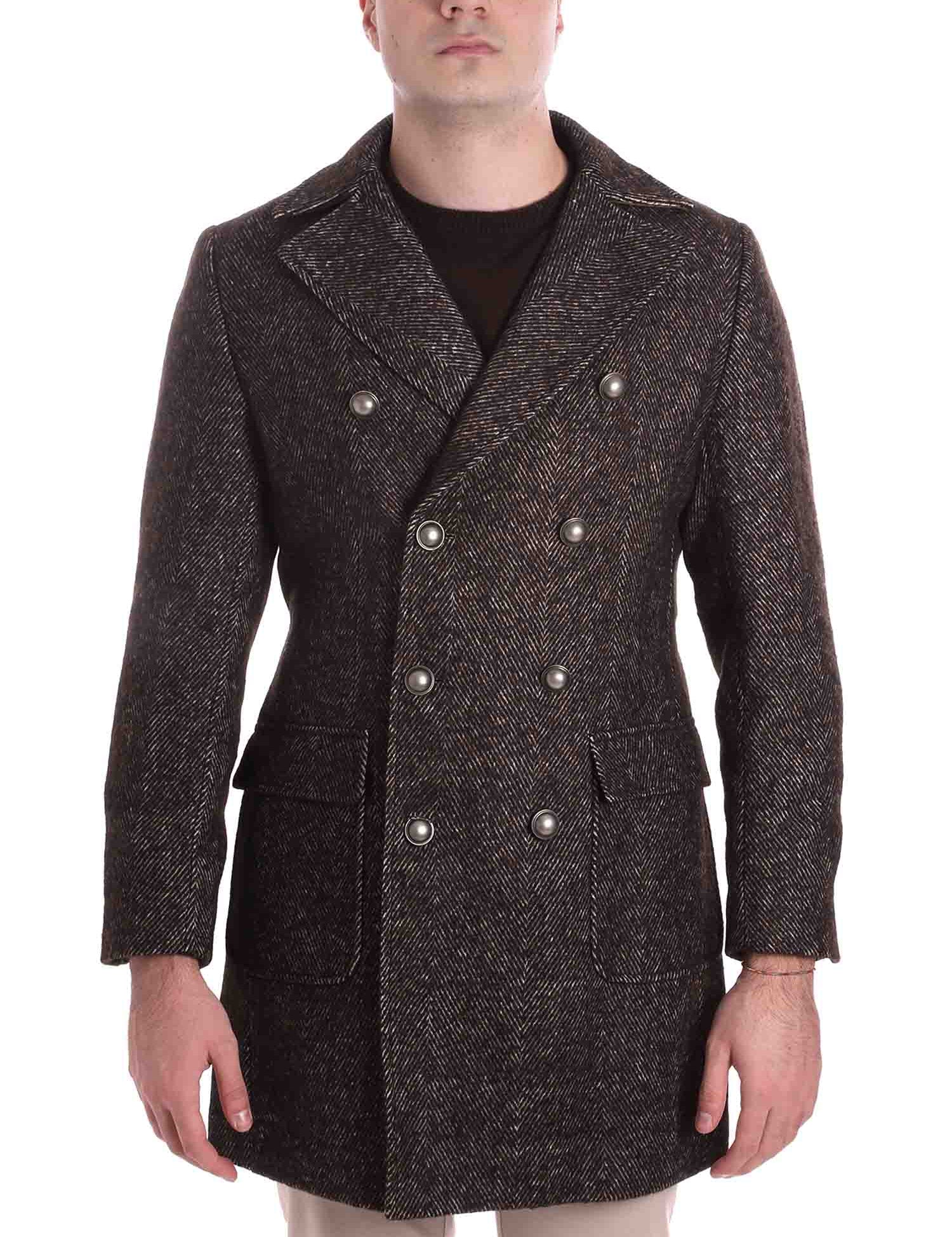 Cappotti Marrone Sseinse