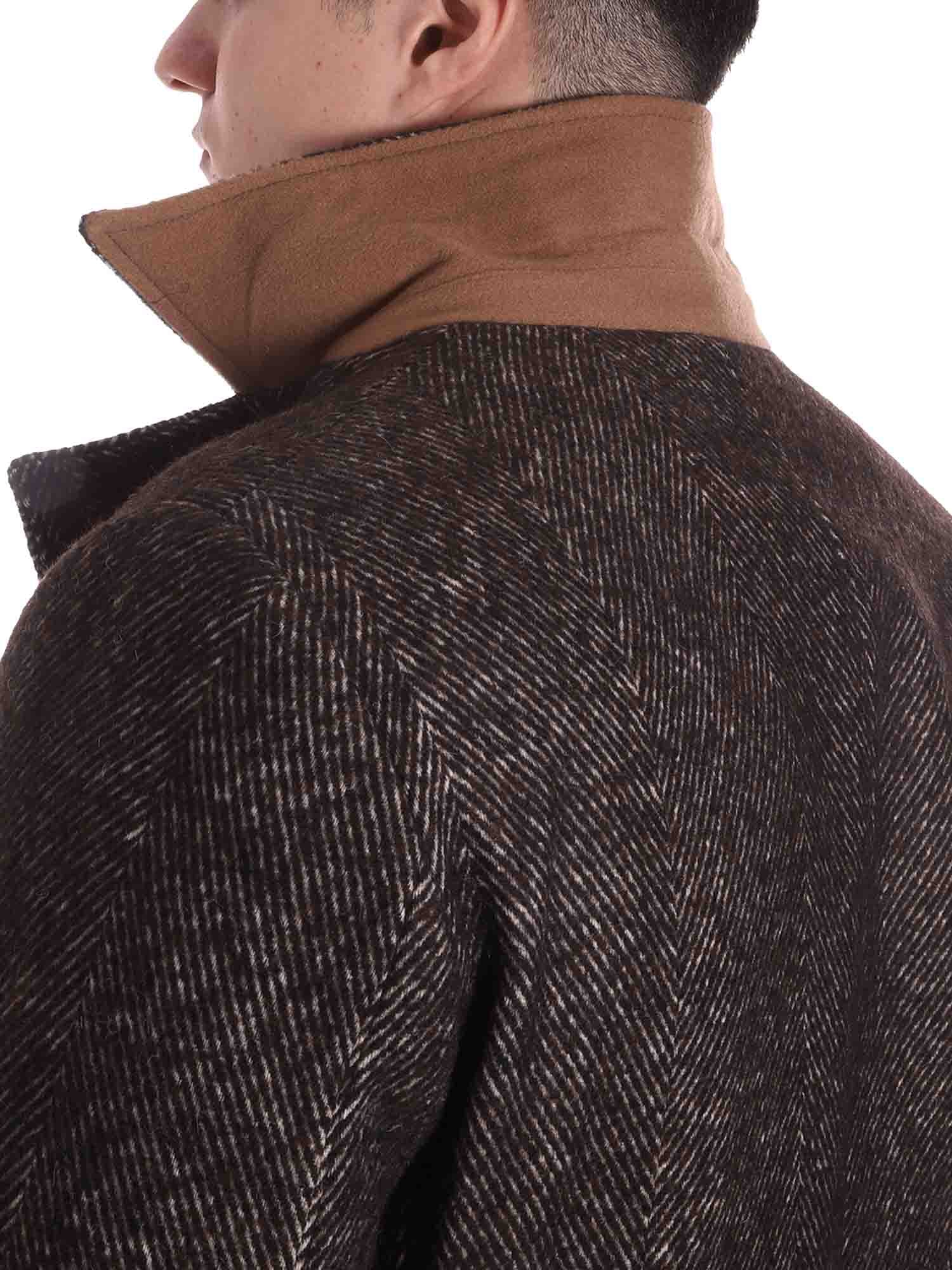 Cappotti Marrone Sseinse