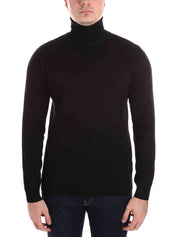 Maglie a collo alto Nero Sseinse