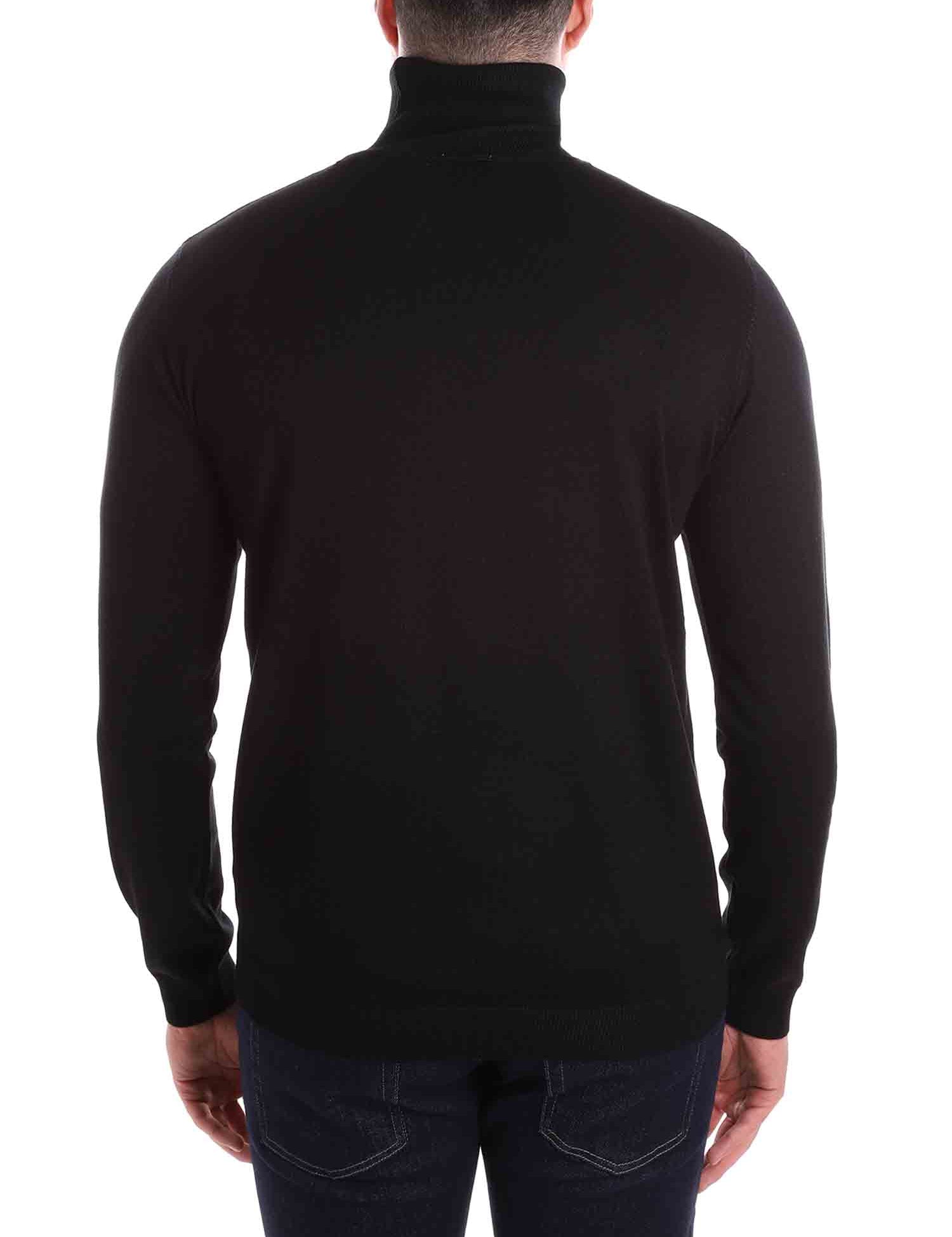 Maglie a collo alto Nero Sseinse