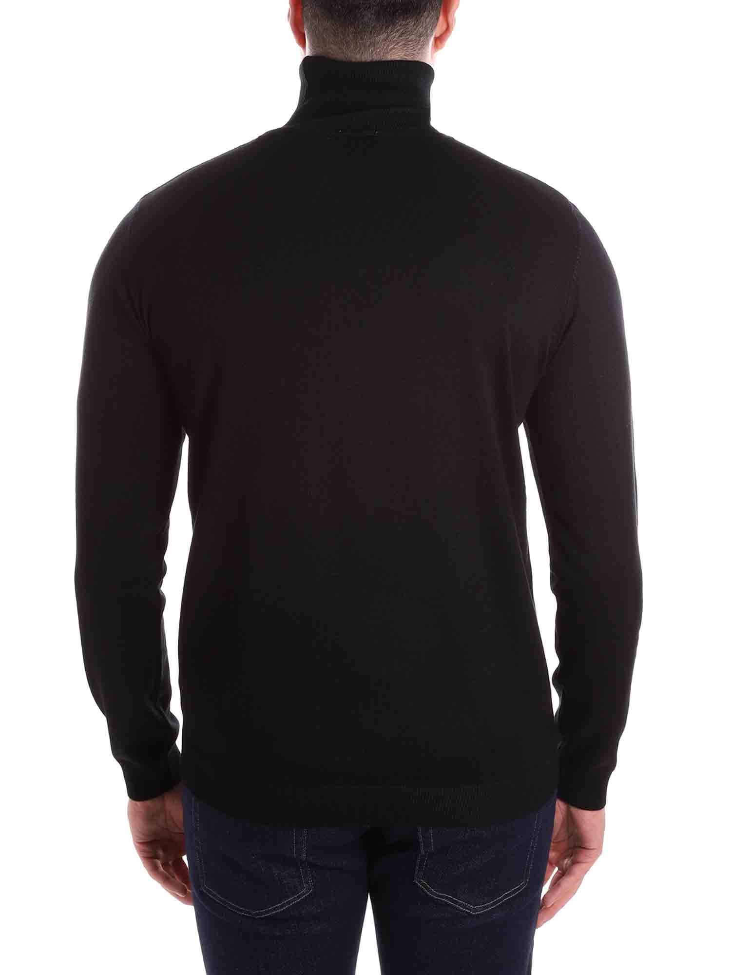 Maglie a collo alto Nero Sseinse