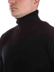 Maglie a collo alto Nero Sseinse