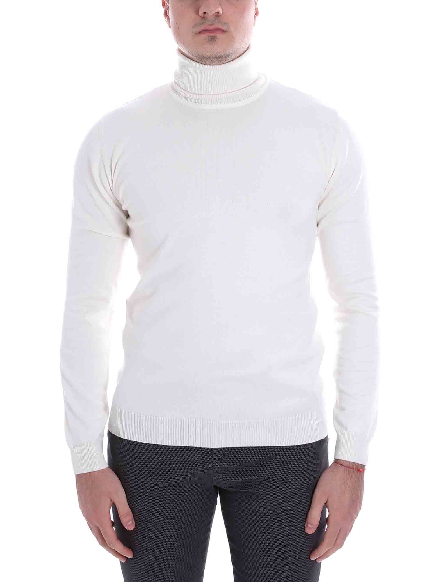 Maglie a collo alto Bianco Sseinse