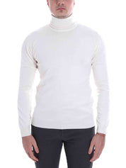 Maglie a collo alto Bianco Sseinse