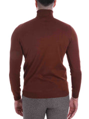 Maglie a collo alto Marrone Sseinse