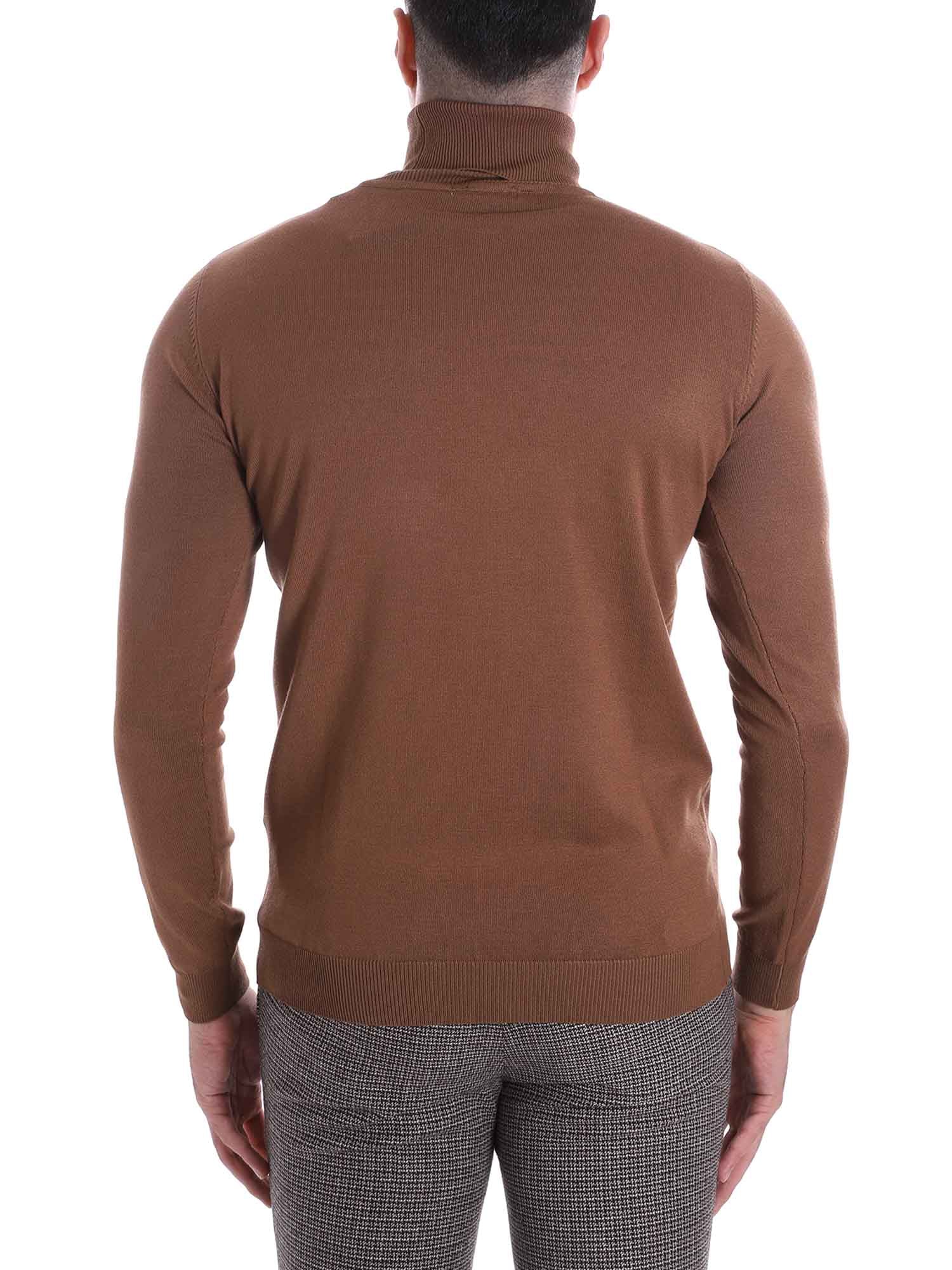Maglie a collo alto Beige Sseinse