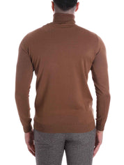 Maglie a collo alto Beige Sseinse