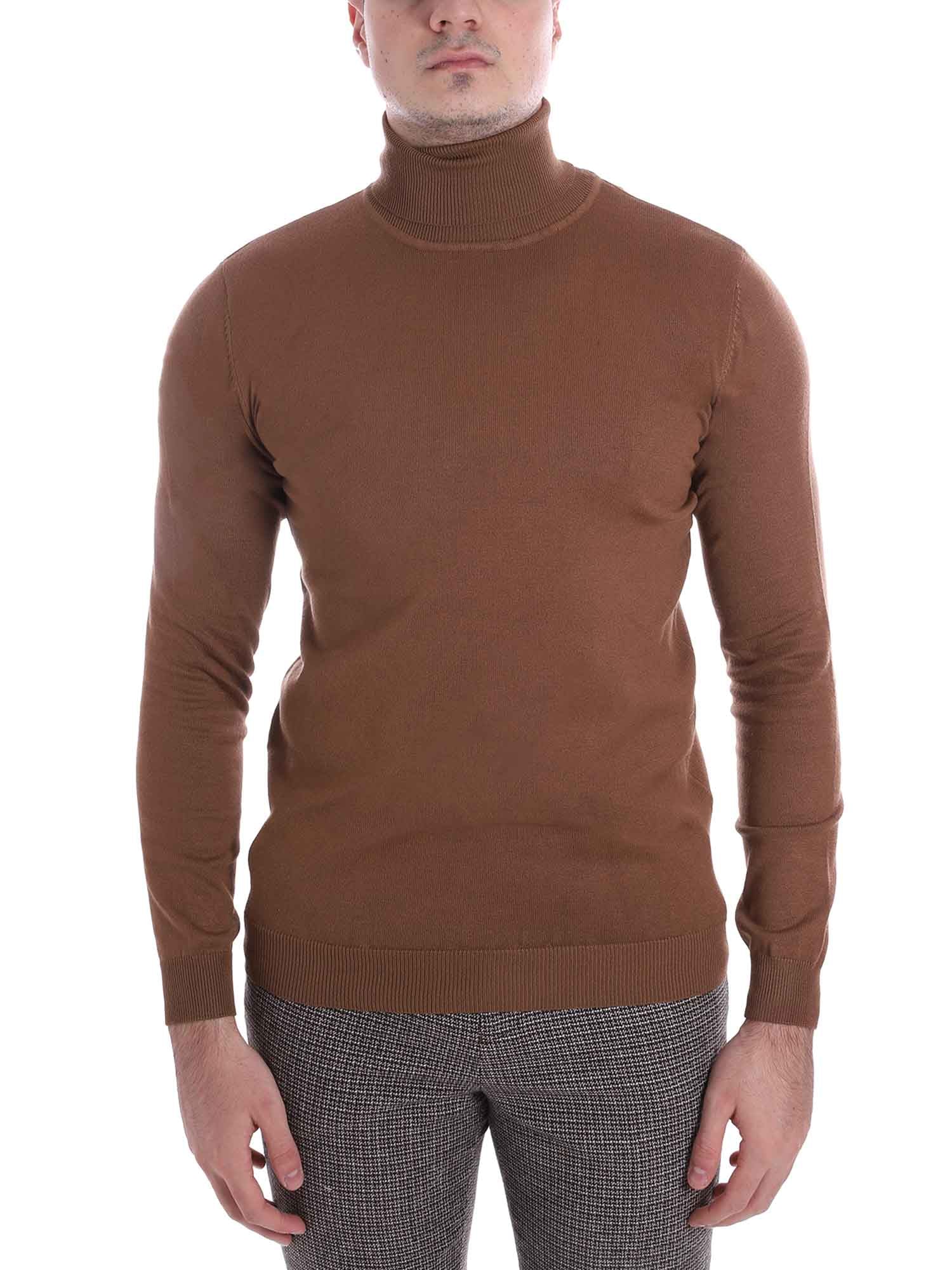 Maglie a collo alto Beige Sseinse