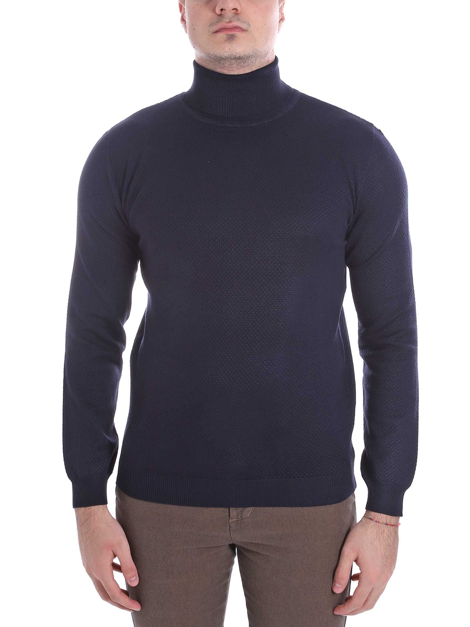 Maglie a collo alto Blu Sseinse