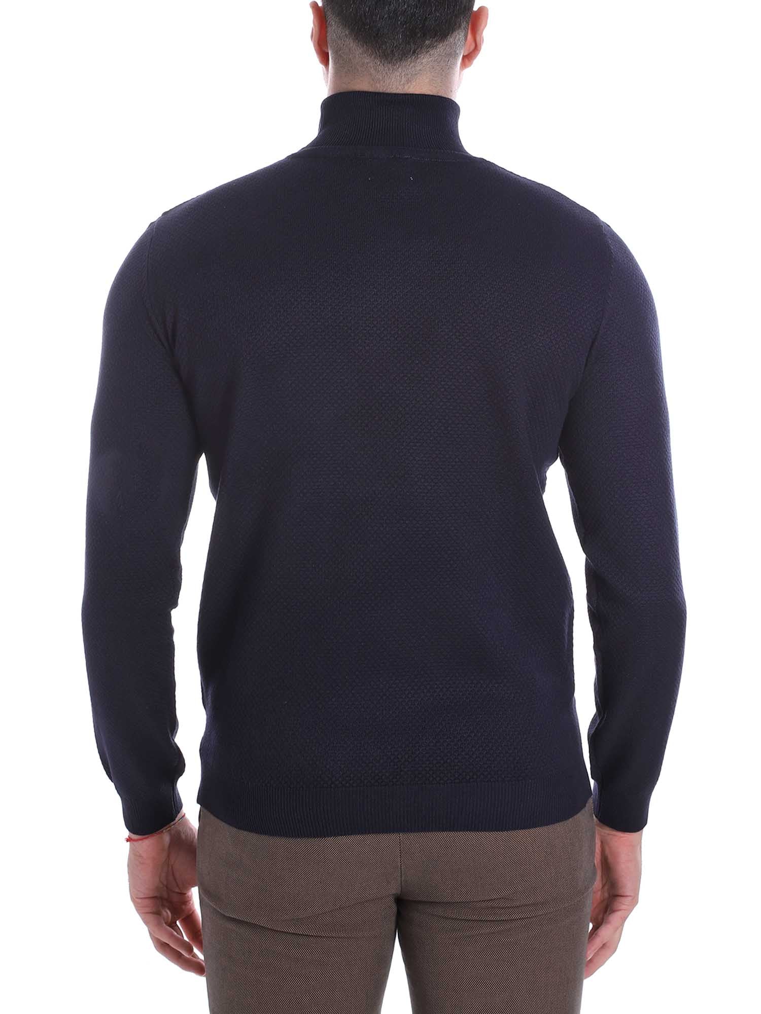 Maglie a collo alto Blu Sseinse