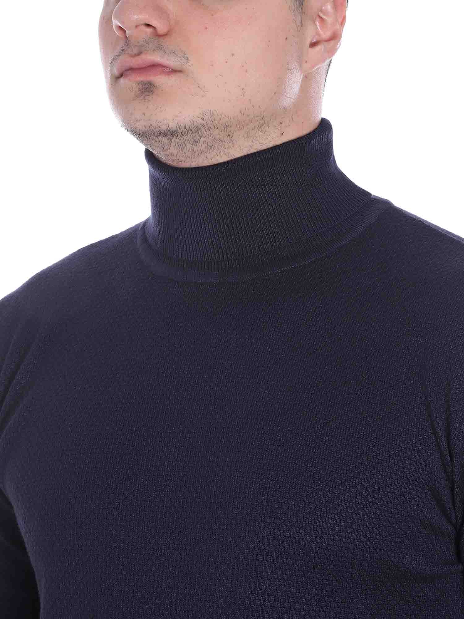 Maglie a collo alto Blu Sseinse