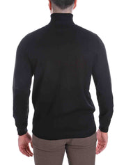 Maglie a collo alto Nero Sseinse