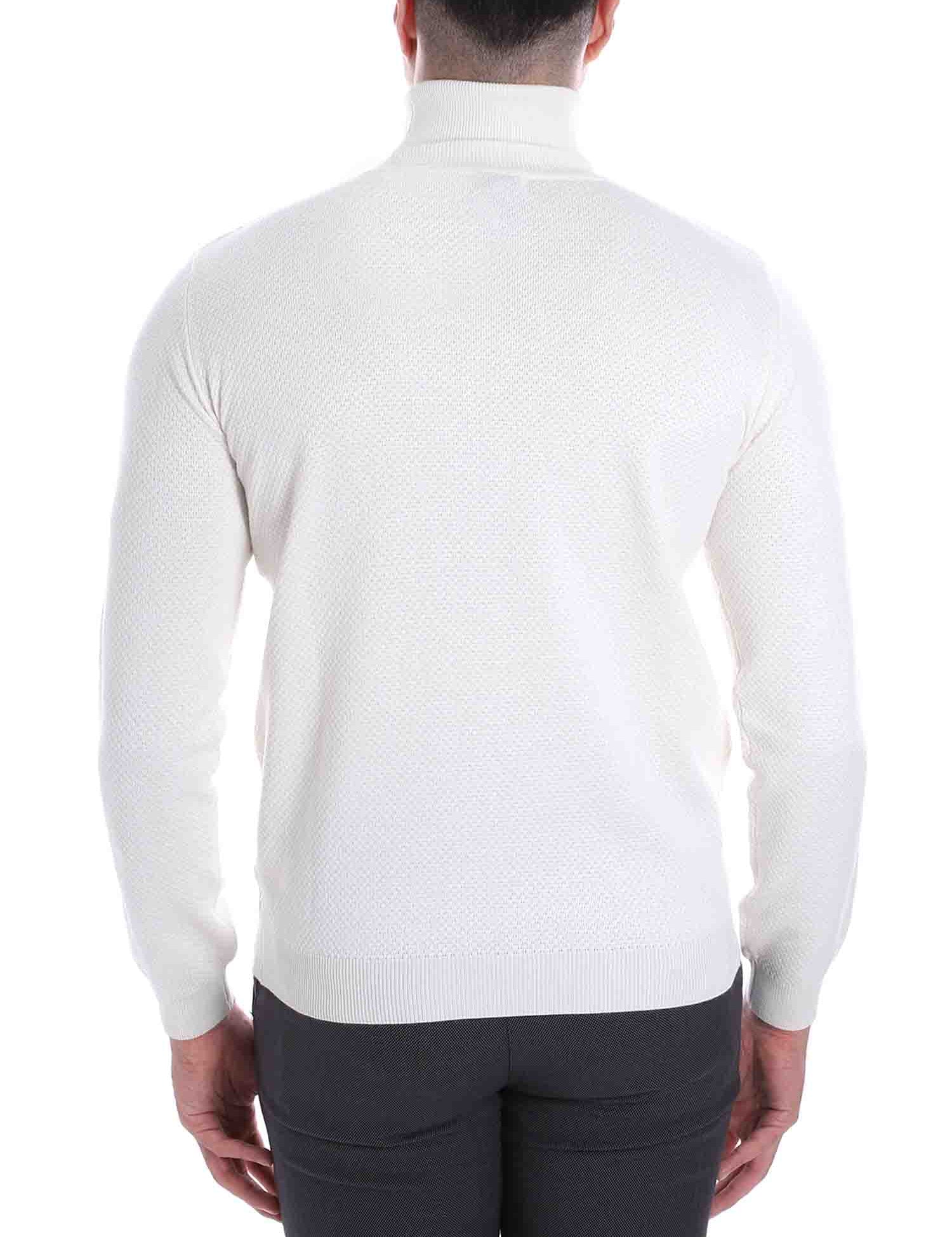 Maglie a collo alto Bianco Sseinse