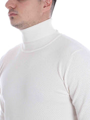 Maglie a collo alto Bianco Sseinse