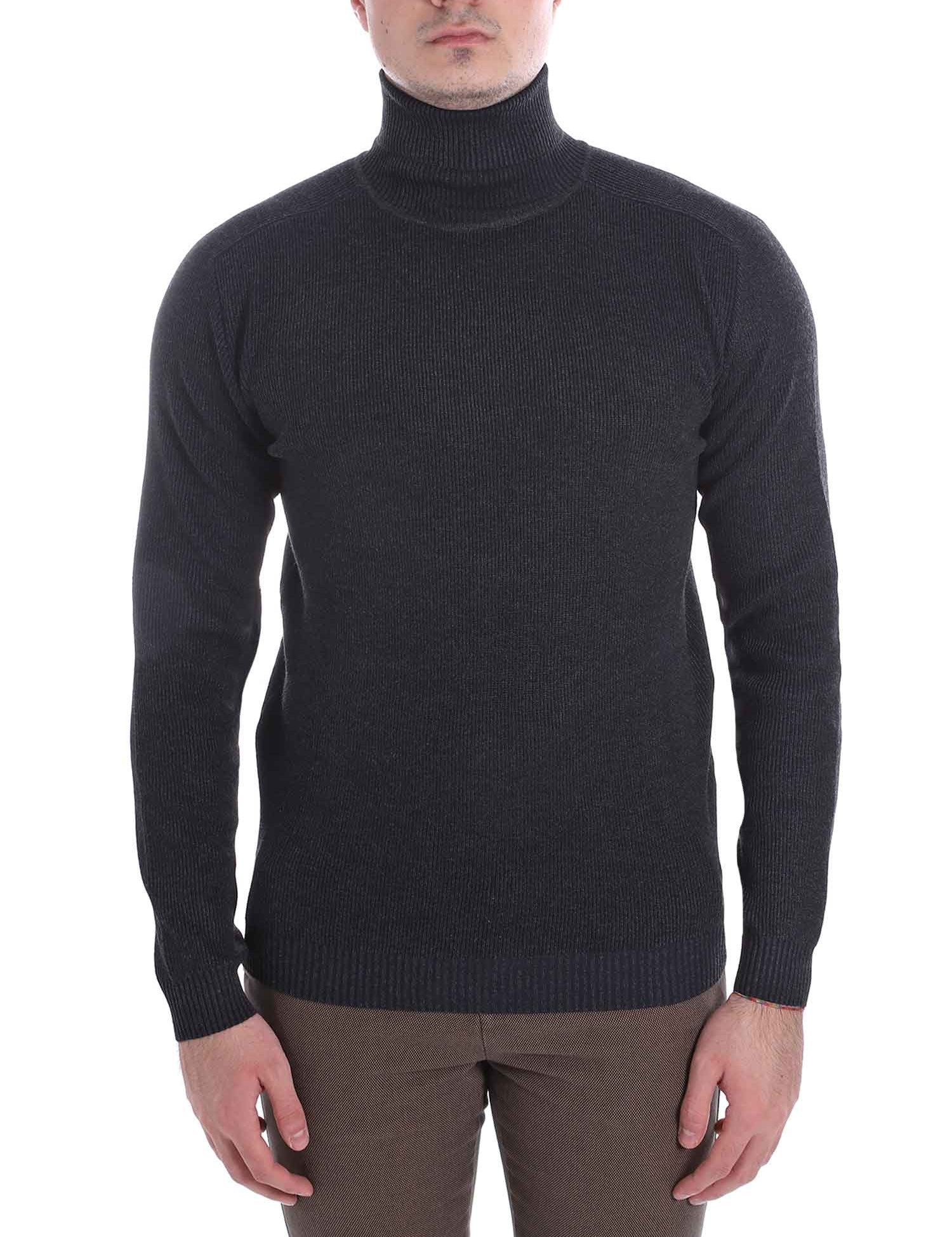 Maglie a collo alto Grigio Sseinse