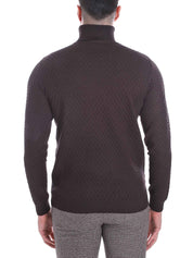 Maglie a collo alto Marrone Sseinse