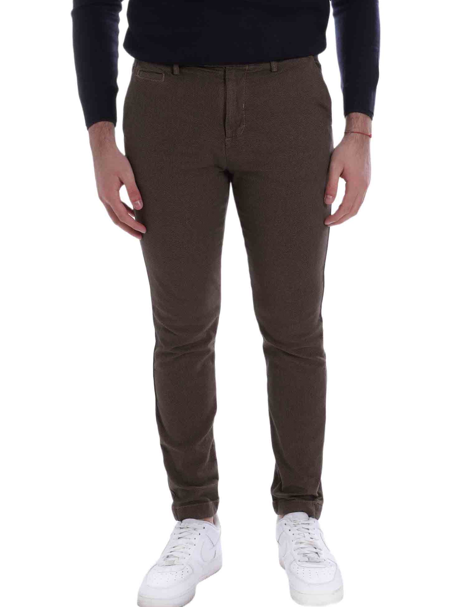 Pantaloni Marrone Sseinse