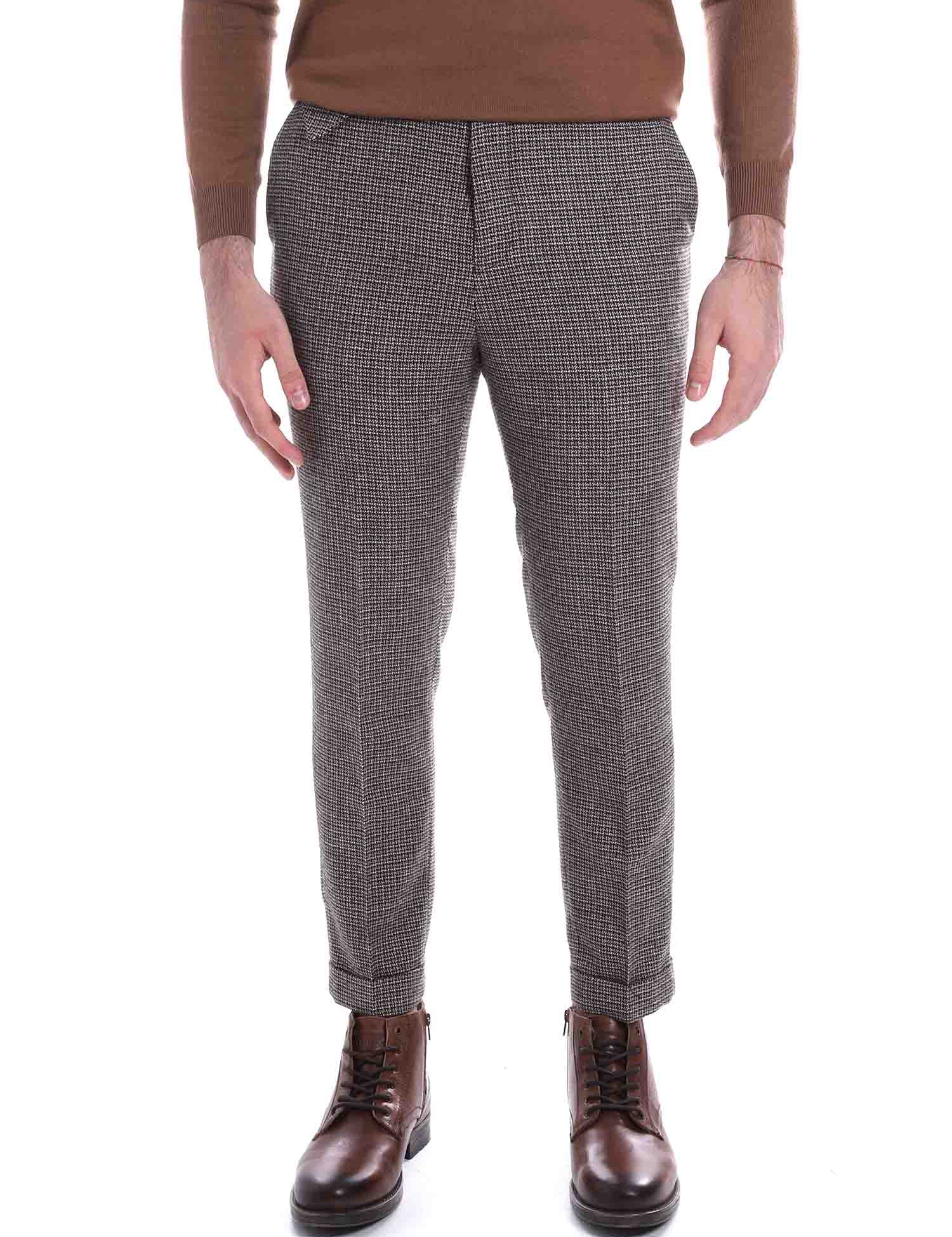 Pantaloni Marrone Sseinse