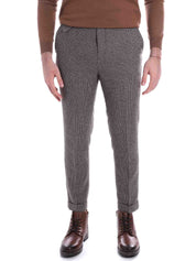 Pantaloni Marrone Sseinse