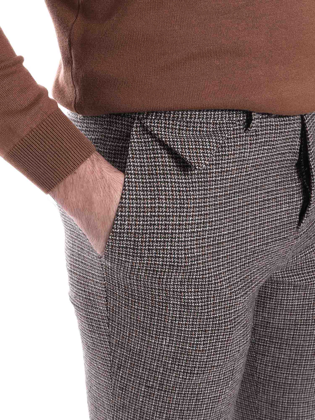 Pantaloni Marrone Sseinse