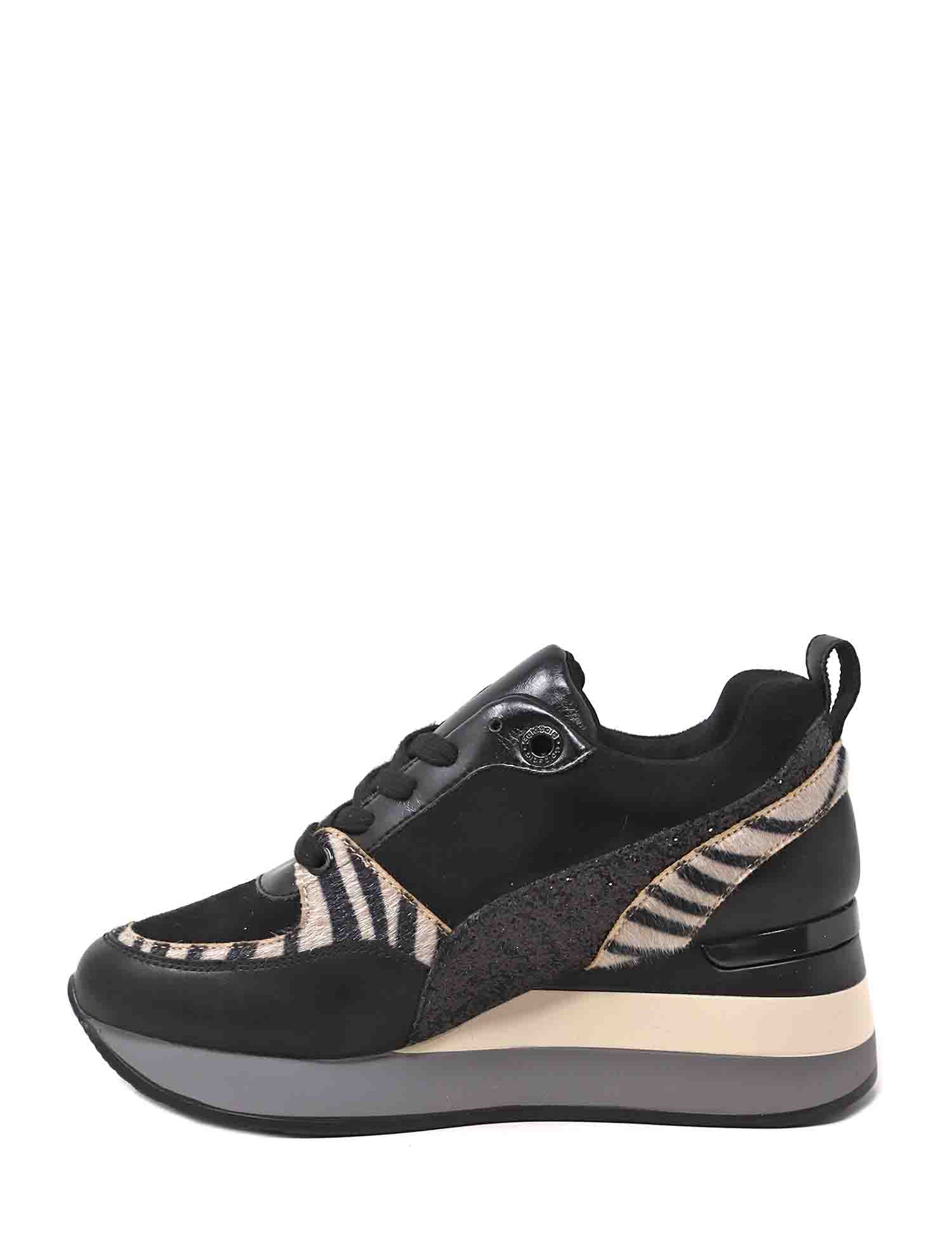 Sneakers Nero Gold&gold