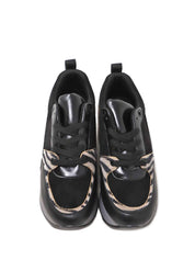 Sneakers Nero Gold&gold