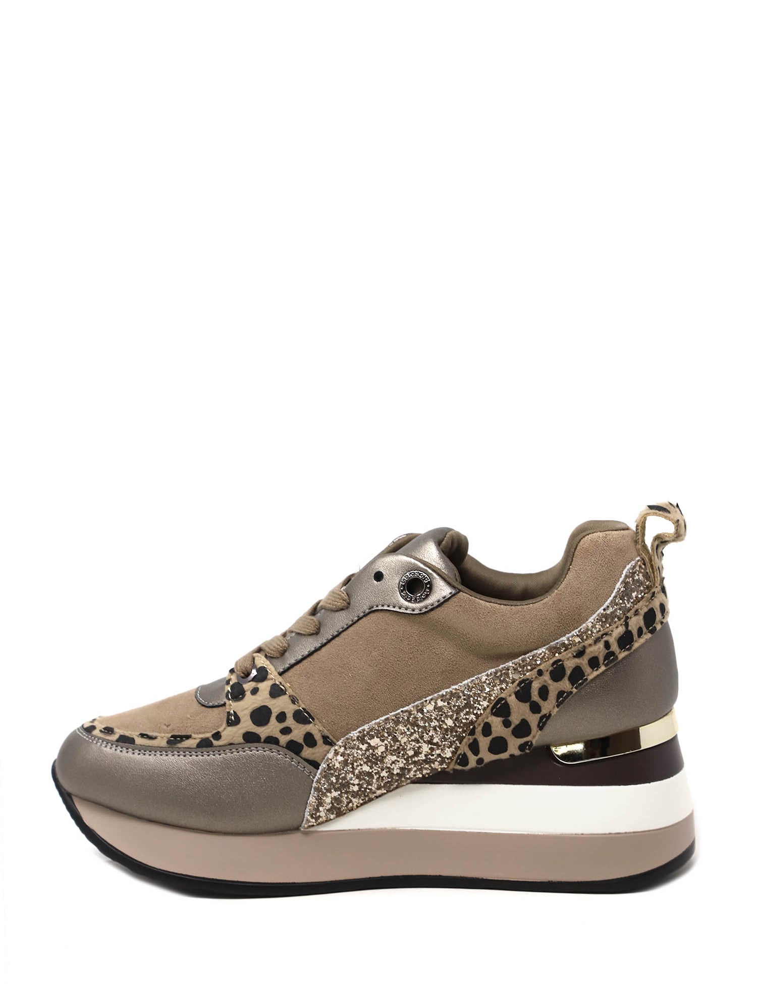 Sneakers Marrone Gold&gold