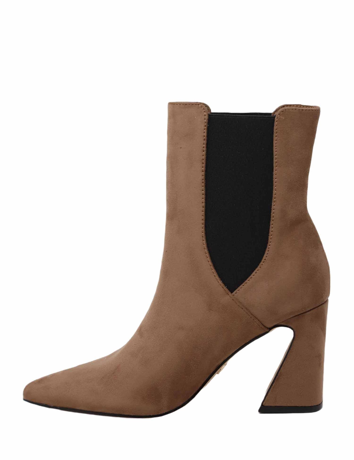 Stivaletti Marrone Gold&gold