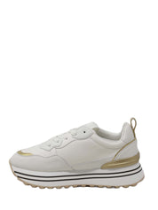 Sneakers Bianco Gold&gold