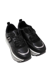 Sneakers Nero Gold&gold