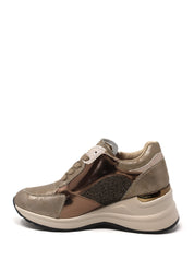 Sneakers Marrone Gold&gold