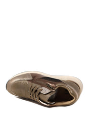 Sneakers Marrone Gold&gold