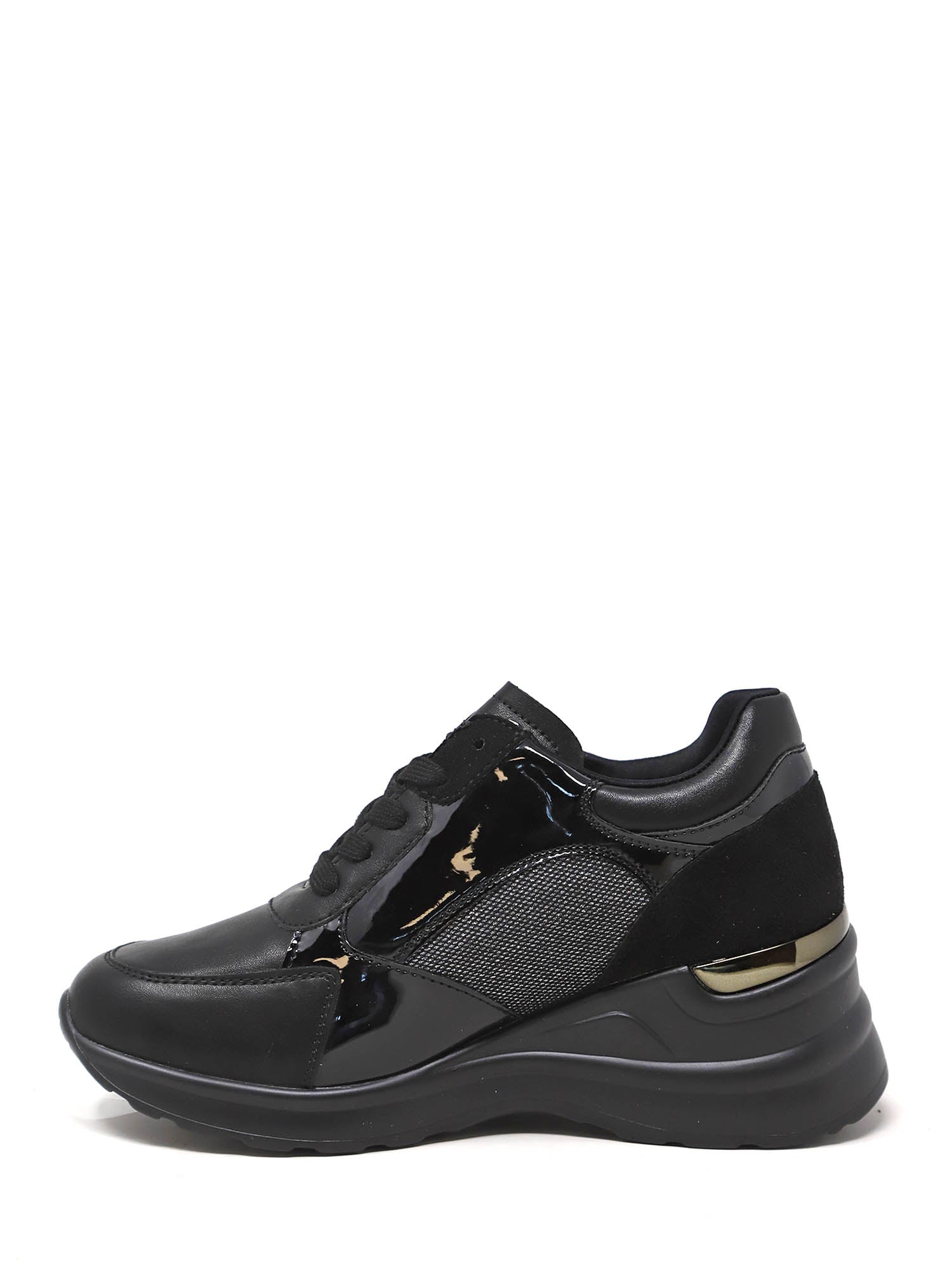 Sneakers Nero Gold&gold