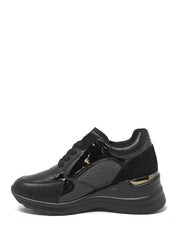 Sneakers Nero Gold&gold