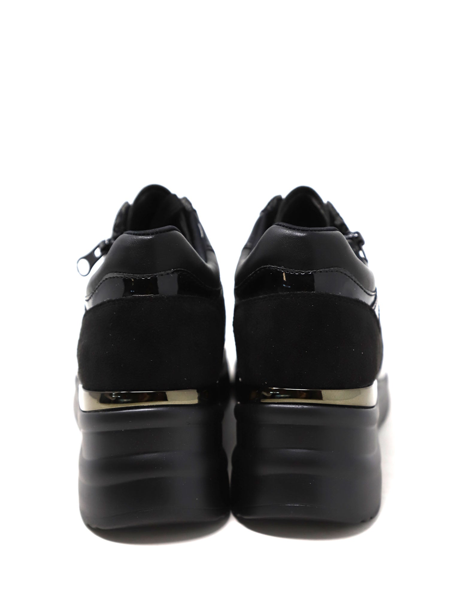 Sneakers Nero Gold&gold