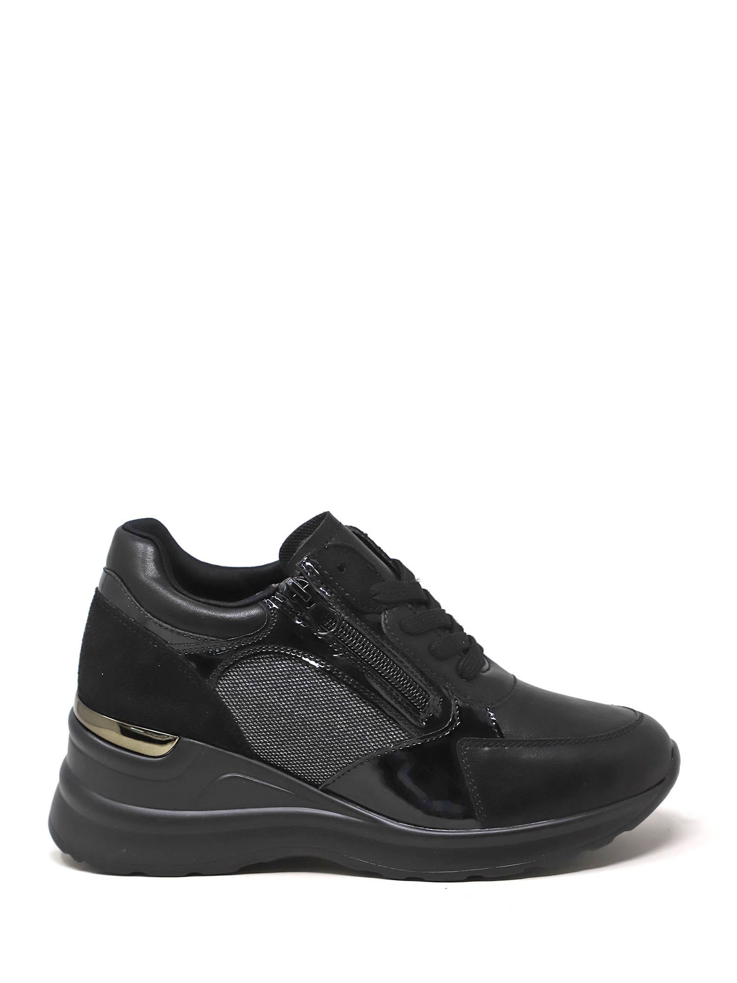 Sneakers Nero Gold&gold