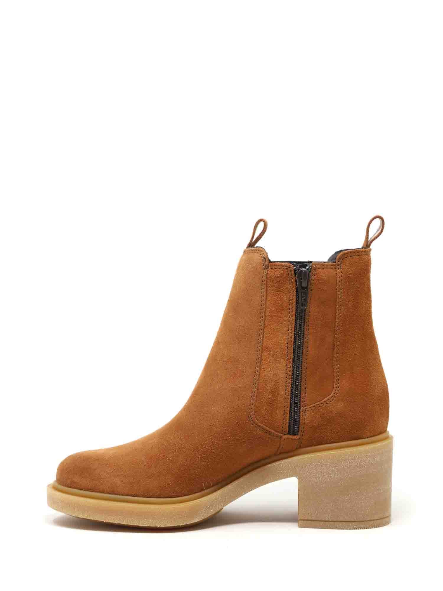 Stivaletti Cammello Valleverde