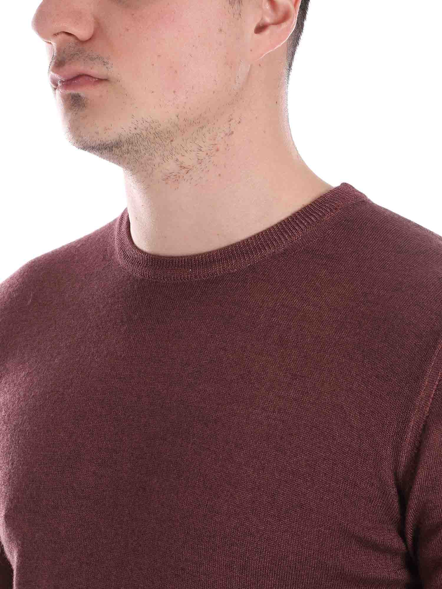 Maglioncini Bordeaux Borgoni Milano