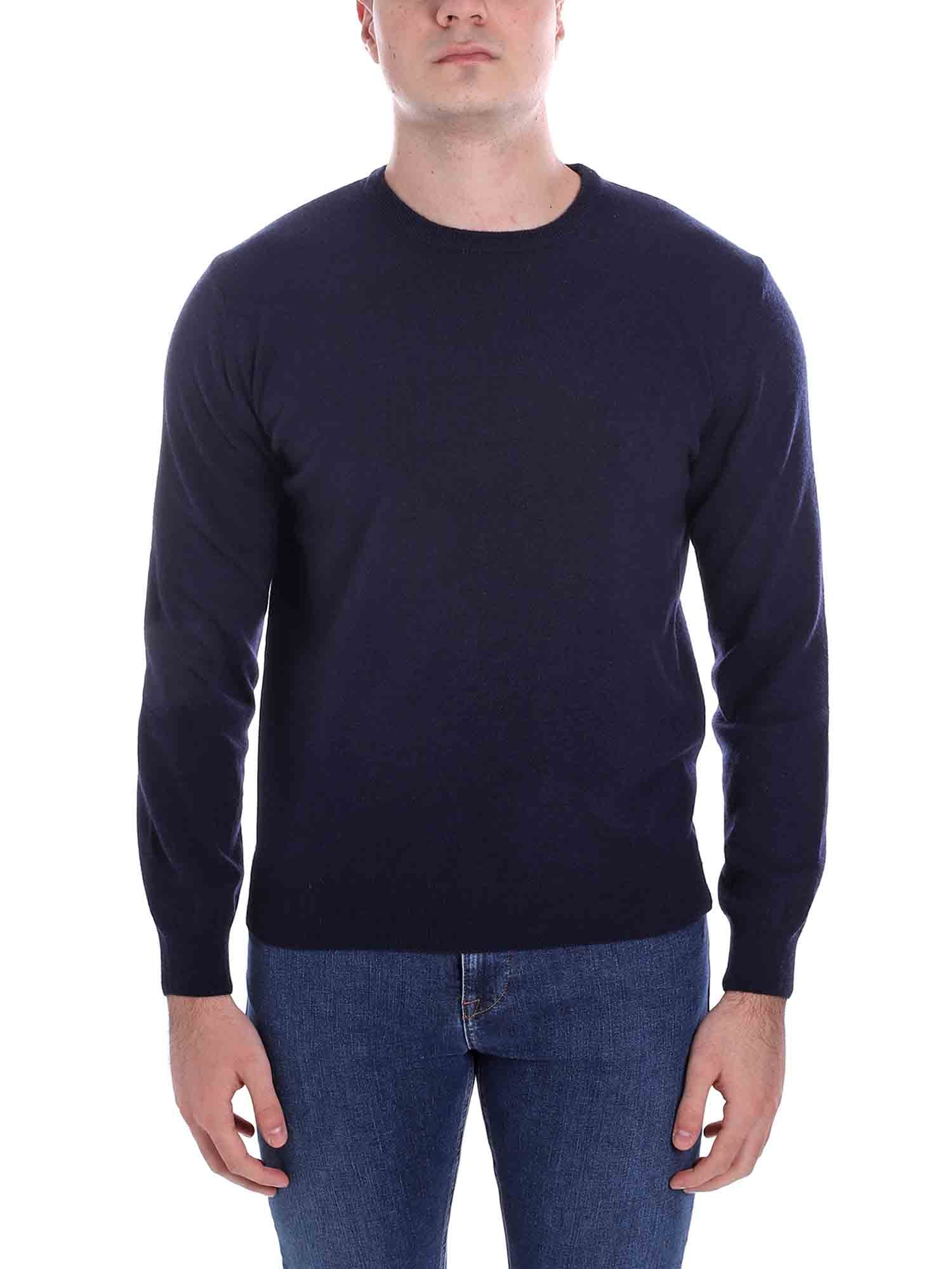 Maglioncini Blu Scuro Borgoni Milano