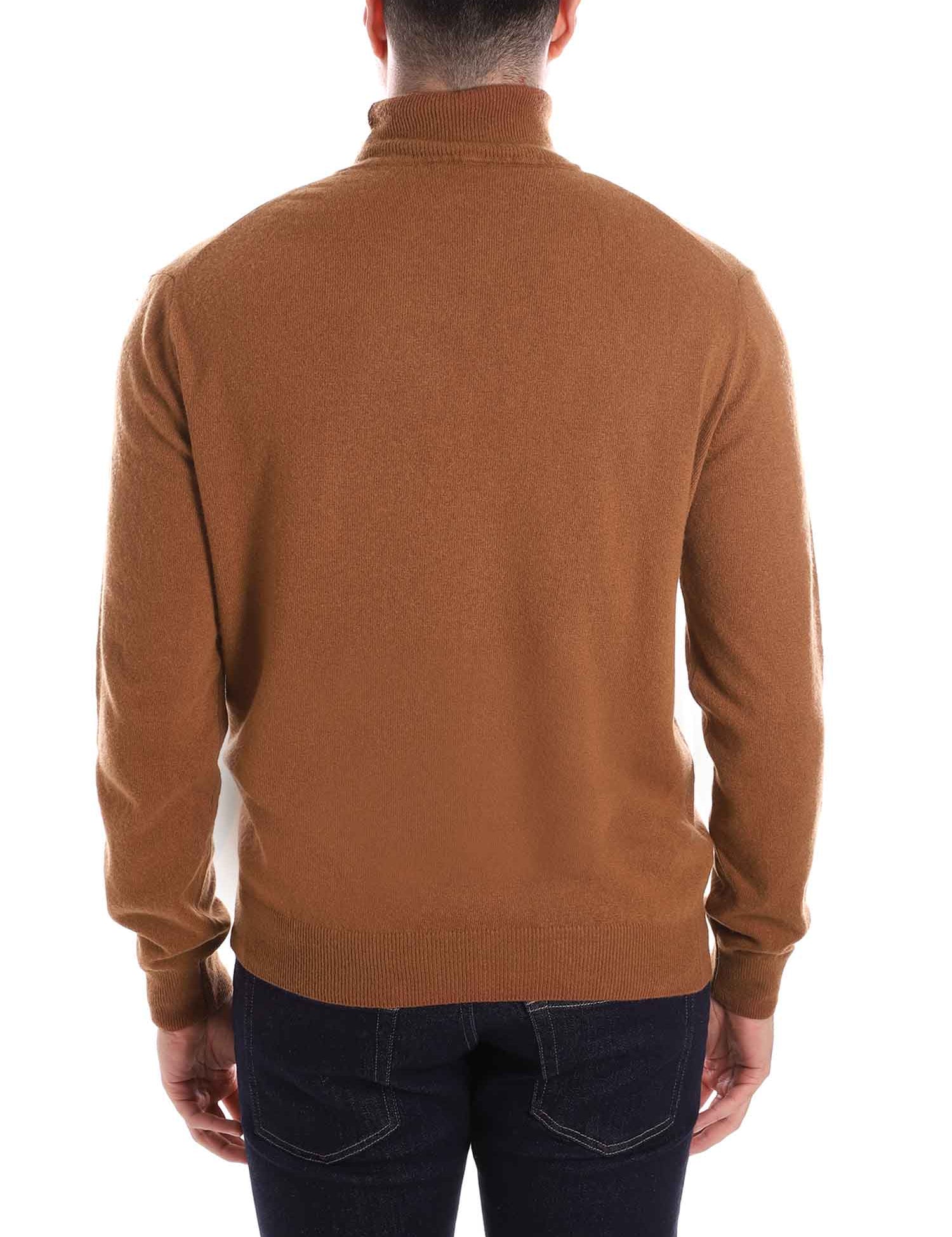 Maglie a collo alto Marrone Borgoni Milano